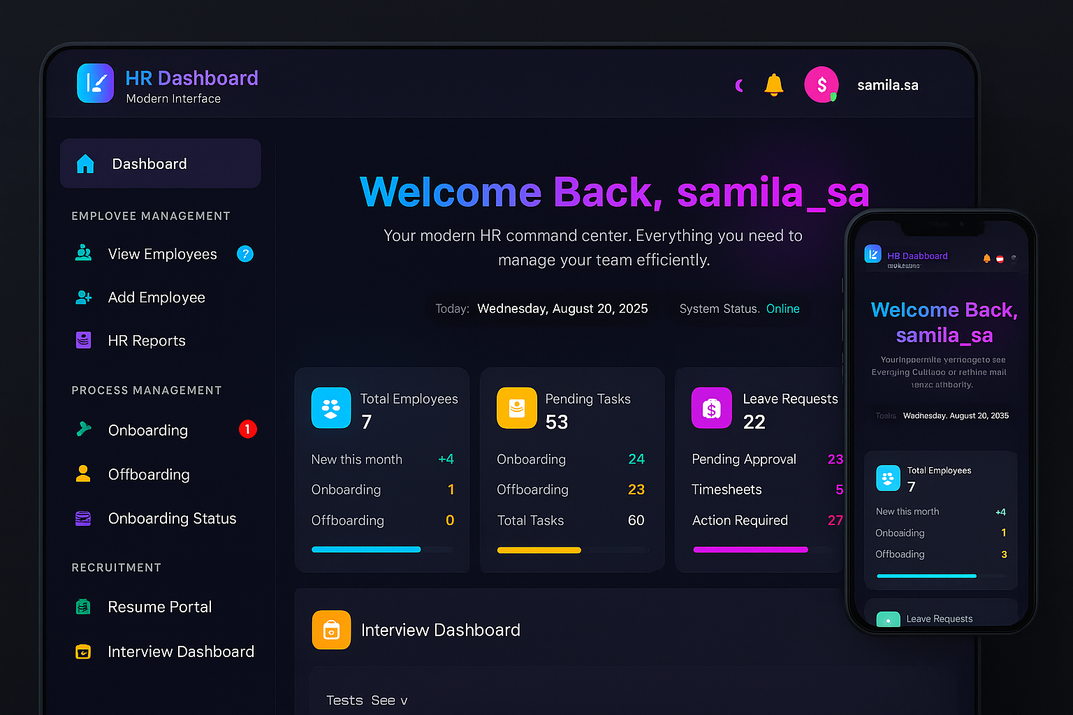 HR Management System